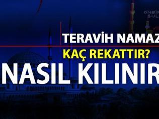 TERAVİH NAMAZI KILINIŞI Diyanet teravih namazı kaç rekattır, nasıl kılınır Teravih namazı sünnet mi
