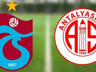 ŞAMPİYONLUK MAÇI Trabzonspor Antalyaspor maçı canlı yayın ne zaman, saat kaçta
