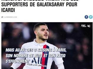 Galatasarayın Icardi transferi dış basında