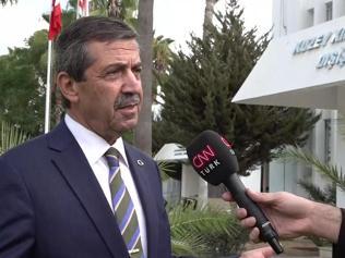 KKTC Dışişleri Bakanı CNN TÜRK’ün sorularını yanıtladı