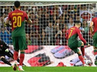 Cristiano Ronaldo penaltı vuruşu öncesi besmele çekti