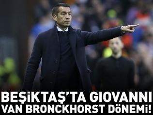 Beşiktaşta Giovanni van Bronckhorst dönemi başlıyor