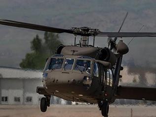 ABDde büyük panik Askeri helikopter sırra kadem bastı