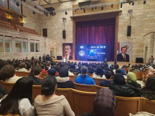 Bakan Kacır ve Türkiyenin ilk astronotu Gezeravcı Gençlik Buluşmasına katıldı