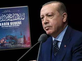 Cumhurbaşkanı Erdoğandan Kadir Gecesi paylaşımı