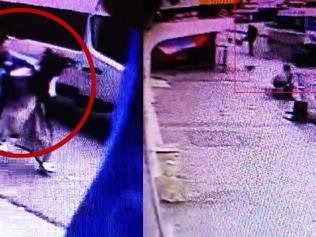 Önce kaza yaptı, ardından kadını darp etti