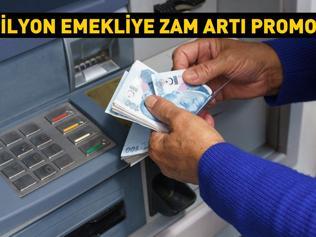 16 milyon emekliye zam artı promosyon Kim kaç para alacak