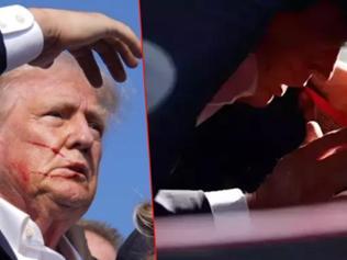 Trumpa suikast girişimi Saldırı anı böyle görüntülendi