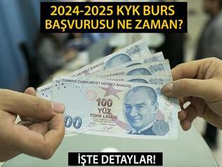 KYK 2024-2025 BURS BAŞVURULARI NE ZAMAN KYK burs başvurusu başladı mı