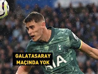 Tottenham’a Galatasaray maçı öncesi sakatlık şoku