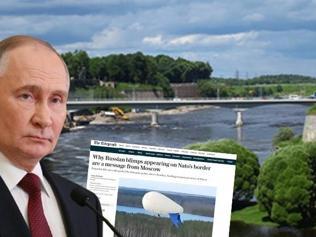 NATO sınırında Putin korkusu Gizemli zeplinler ülkeyi alarma geçirdi:Rus saldırısının işareti mi