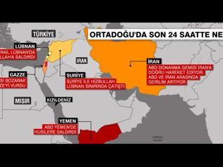 İşte Orta Doğuda son 24 saat: ABD-Yemen | İsrail-Gazze | Suriye-Hizbullah