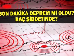 SON DAKİKA DEPREM 27 Nisan deprem mi oldu, nerede, kaç şiddetinde AFAD ve Kandilli Rasathanesi son depremler listesi