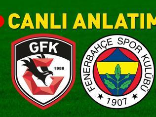 Gaziantep FK - Fenerbahçe Bein Sports 1 Canlı İzle | Kanarya, Gaziantep deplasmanında