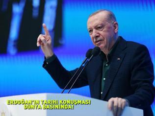 Cumhurbaşkanı Erdoğanın tarihi açıklaması dünya basınında: Güçlü Türkiyenin kapıları ardına kadar açıldı