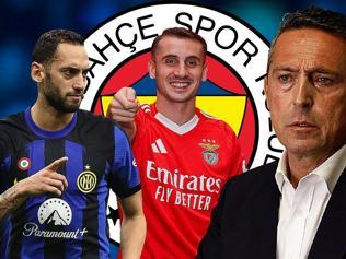 SON DAKİKA | Ali Koç, Hakan Çalhanoğlu ve Kerem Aktürkoğlunu Fenerbahçeye getiriyor