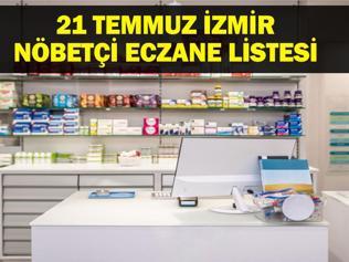 İzmir Nöbetçi Eczane 21 Temmuz: İzmir Nöbetçi Eczaneler Neresi 21 Temmuz Pazartesi İzmir Çeşme, Alaçatı, Seferihisar, Urla, Dikili Nöbetçi Eczaneler Listesi