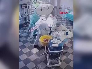 Rusya’da depreme ameliyatta yakalandılar İşte o anlar...