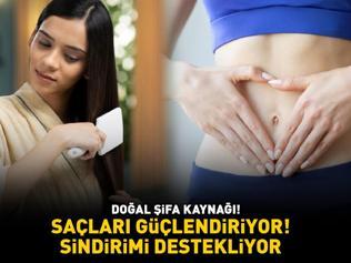 Faydaları saymakla bitmiyor: Saçları güçlendiriyor, sindirimi destekliyor İçinde yok yok: Kalsiyum, magnezyum, demir, C vitamini...