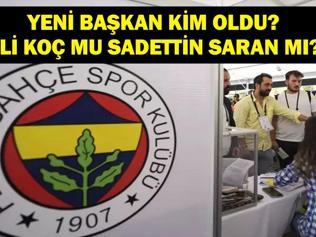 FENERBAHÇE BAŞKANI KİM OLDU Ali Koç Sadettin Saran Başkanlık Seçimi Sonucu Ne Oldu Fenerbahçenin Yeni Başkanı Kim