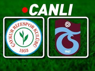 Çaykur Rizespor, Trabzonsporu konuk ediyor 11ler