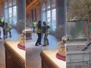 Louvre Müzesinden böyle kaçmışlar İşte 7 dakikada milyon dolarlık soygun