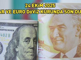 DOLAR VE EURO DÖVİZ KURU CANLI TAKİP EKRANI 24 EKİM 2025 | Dolar ne kadar, euro kaç TL