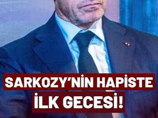 Sarkozynin Hapiste İlk Gecesi: Mahkumlar Sarkozyyi Uyutmuyor