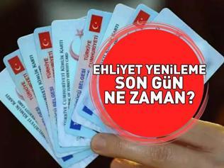 EHLİYET YENİLEME SON GÜN 2025 | Ehliyetini yenilemeyenler 7 bin 438 TL ödeyecek Ehliyet yenileme son gün ne zaman, gerekli belgeler neler