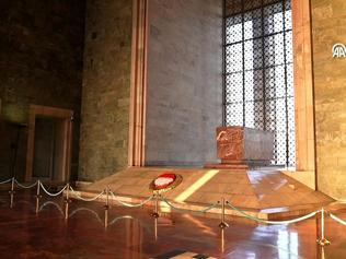 Atatürkün ebedi istirahatgahı Anıtkabir dronla görüntülendi