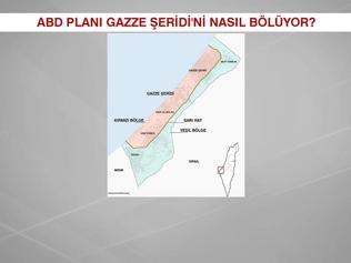 ABD Gazzeyi ikiye mi bölecek The Guardian: plana göre yeşil ve kırmızı bölge var