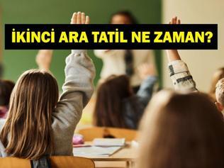 İKİNCİ ARA TATİL NE ZAMAN 2026 ara tatil tarihleri neler, hangi günler İşte 2026 MEB tatil takvimi...