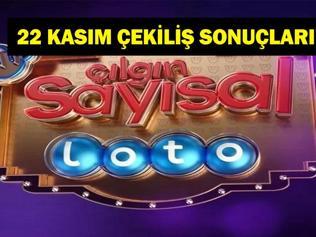 22 KASIM SAYISAL LOTO SONUÇLARI: Çılgın Sayısal Lotoda Kim, Ne Kadar Kazandı İşte 22 Kasım Milli Piyango Sayısal Loto Sonuçları Sorgulama Ekranı