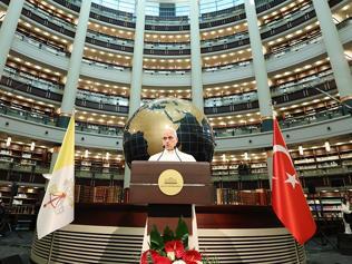 Erdoğan ve Papa dünyaya mesajlarını oradan verdi Cihannüma Salonunun önemi ne