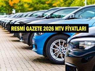 2026 MTV FİYATLARI: Yeni Yılda MTV Fiyatları Ne Kadar Olacak İşte 2026 Motor Silindir Hacmi (cm³) ve Araç Yaşına Göre MTV Hesabı