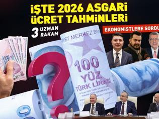 2026 asgari ücret için ilk toplantı: Ekonomistlere tahminlerini sorduk | İşte olası zam oranları...