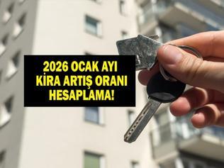 OCAK AYI KİRA ARTIŞ ORANI: 2026 Ocak ayı kira artış oranı ne zaman açıklanacak TEFE-TÜFE ile Ocak ayı ev ve iş yeri kira zammı ne olacak İşte kira zammı hesaplama örnekleri
