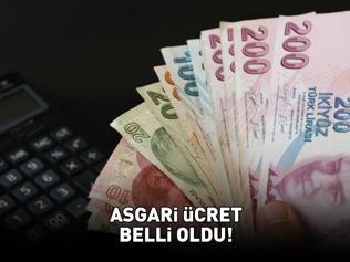 ASGARİ ÜCRET BELLİ OLDU Brüt - net 2026da asgari ücret ne kadar oldu, yüzde kaç zam geldi