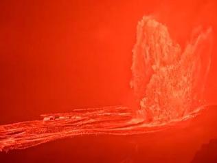 Kilauea durmuyor 1 yılda 39uncu patlama: Metrelerce lav püskürttü