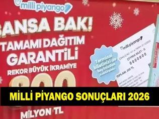 Milli Piyango Sonuçları 2026 - Yılbaşı özel çekilişi büyük ikramiye sahibini buldu İşte kazanan numaralar ve bilet sorgulama ekranı