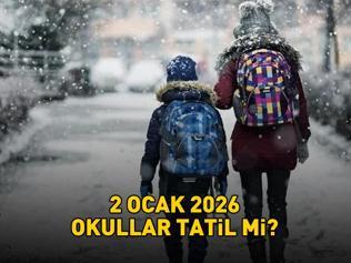 YARIN OKULLARIN TATİL OLDUĞU İLLER: 2 Ocak 2026 okullar tatil mi edildi, hangi illerde Kahramanmaraş, Elazığ, Şırnak, Gümüşhane...