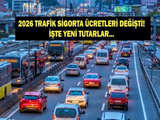 TRAFİK SİGORTASI 2026 ÜCRETLERİ: Araç Sahipleri Dikkat 2026 araç trafik sigortası ne kadar oldu En düşük ve en yüksek zorunlu trafik sigortası ücretleri ne kadar İşte güncel rakamlar...