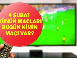 4 ŞUBAT GÜNÜN MAÇLARI: Bugün Hangi Maçlar Var ZTK Galatasaray İstanbulspor Maçı Hangi Kanalda, Saat Kaçta İşte 4 Şubat Çarşamba Günün Maçları...