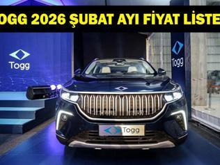 TOGG ŞUBAT AYI FİYAT LİSTESİ: TOGG Şubat ayı fiyatları nasıl TOGG T10X ve T10F satış fiyatı ne İşte TOGG 2026 Şubat ayı fiyat listesi