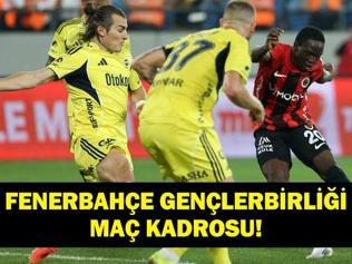 FENERBAHÇE GENÇLERBİRLİĞİ MAÇ KADROSU: Fenerbahçe Gençlerbirliği maçı hangi kanalda, saat kaçta NGolo Kante Oynayacak Mı İşte İlk 11ler...
