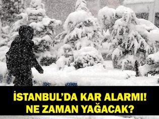 İSTANBUL KAR ALARMI: İstanbula Kar Ne Zaman Yağacak MGM 5 Günlük Hava Durumunu Açıkladı
