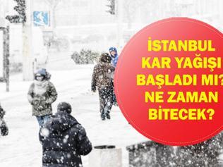 İSTANBULA NE ZAMAN KAR YAĞACAK Meteoroloji ve AKOM Duyurdu: İstanbula Kar Ne Zaman Yağacak