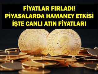 2 MART CANLI ALTIN FİYATLARI 2026 Kapalıçarşı Altın Fiyatları Bugün: İran Lideri Hamaneyin Ölümü Sonrası Çeyrek, Gram, Cumhuriyet 2 Mart Altın Fiyatları...