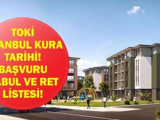 İSTANBUL TOKİ KURA ÇEKİM TARİHİ: TOKİ İstanbul Kura Çekilişi Ne Zaman İşte 100 Bin Konut İçin Kabul ve Ret Listesi