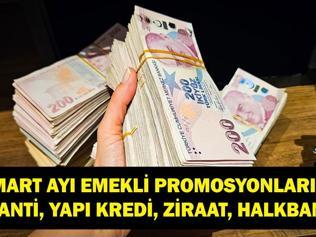 BANKA EMEKLİ PROMOSYONLARI MART 2026: En Yüksek Emekli Promosyonu Hangi Bankada 2026 Banka Promosyonları Ne Kadar Oldu Halkbank, Yapı Kredi, Garanti, Ziraat, Akbank, İş Bankası...